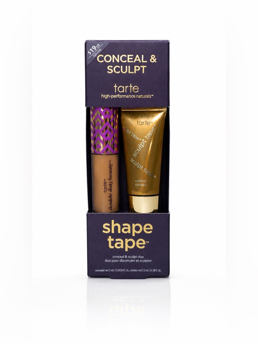 TARTE CONCEAL & SCULPT | 53N deep & deep bronze
